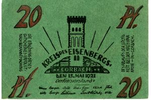 20 Pfg  Kreis des Eisenbergs in Corbach Serienschein revers.jpg