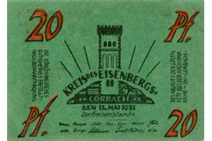 20 Pfg  Kreis des Eisenbergs in Corbach Serienschein revers.jpg