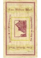 1 Mio.Mark Paul Pusch, Bad Wildungen Stadt Bad Wildungen Inflationsausgabe reverssmall.jpg
