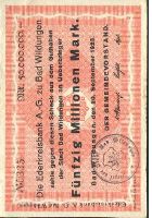 50 Mio. Mark Paul Pusch, Bad Wildungen Stadt Bad Wildungen Inflationsausgabe averssmall.jpg