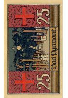 25 Pfg Louis Koch , Halberstadt Kreis Pyrmont Serienschein reverssmall.jpg