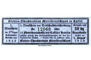 25 kg Braunkohle Edler & Krische, Hannover diverse Ausgabestellen Sonstige avers.jpg