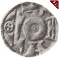  Pfennig (Denar) Widekind II. Widekind III. Hermann & Heinrich I. Schwalenberg revers.jpg