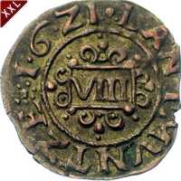 VIII Pfennig (Kipper) Christian & Wolrad IV. Alt-Waldeck avers.jpg