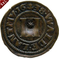 III Pfennig Philipp IV., Wolrad & Johann Waldeck - Pyrmont avers.jpg