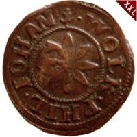 III Pfennig Philipp IV., Wolrad & Johann Waldeck - Pyrmont revers.jpg