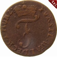 I Pfennig Friedrich Karl August als selbstndiger Regent Waldeck - Pyrmont revers.jpg