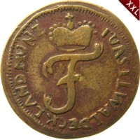 III Pfennig Friedrich Karl August als selbstndiger Regent Waldeck - Pyrmont revers.jpg