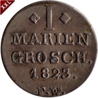 I Mariengroschen Georg Heinrich Waldeck - Pyrmont avers.jpg