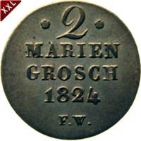 2 Mariengroschen Georg Heinrich Waldeck - Pyrmont avers.jpg