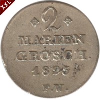 2 Mariengroschen Georg Heinrich Waldeck - Pyrmont avers.jpg