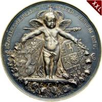  Medaille Emma zu Waldeck-Pyrmont Knigreich der Niederlande revers.jpg