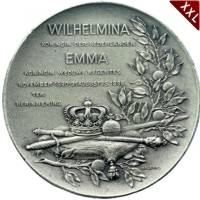  Medaille Emma zu Waldeck-Pyrmont Knigreich der Niederlande revers.jpg