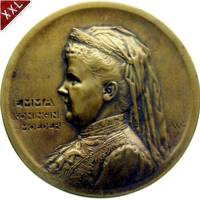  Preis-Medaille Emma zu Waldeck-Pyrmont Knigreich der Niederlande avers.jpg