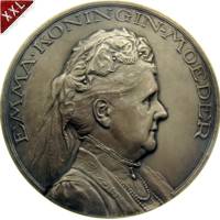  Medaille Emma zu Waldeck-Pyrmont Knigreich der Niederlande avers.jpg